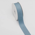 Ruban de velours bleu clair double face en rouleau pour bricolage et cadeaux - 2,5cm de Large * 5 Yards de Long / Bleu lac