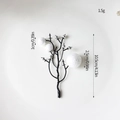 White frosted and silver Christmas berry picks with black stems for holiday wreaths - White
