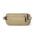 Marsupio da viaggio kaki con blocco RFID in nylon ripstop e tasche con cerniera - Cachi
