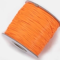 Orange Korean waxed polyester cord spool for DIY handmade jewelry weaving and necklaces - Bright Yellow