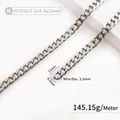 Tracolla piatta in metallo argentato per borsa con maglie da 9,5x13 mm - H13NK-2.5x9.5x13mm / Argento