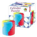 Colorful cylindrical shape puzzle cube toy for smooth rotation and cognitive training - FX7714 Cylinder Cube