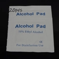 20 pezzi di tamponi di alcool etilico al 75% per disinfezione pelle e piercing - 20 Pezzi Tamponi imbevuti di Alcol