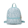Light Blue Mini Backpack Women Casual Fashion Printed School Bag Cute Daypack Daily Travel - Light Blue