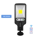 Solar outdoor street lamp 616C-30COB with PIR motion sensor and wireless remote control - 616C 30COB (With Remote)