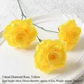 3-Head Diamond Rose Yellow