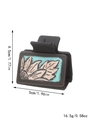 90234-Black Turquoise Sunflower