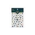 5D stereoscopic cartoon zombie nail art stickers with charms and clouds, model TS-1754 - Cute Zombie (TS-1754)