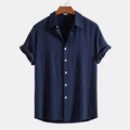 Camicia con Revers Blu Scuro (XCS00625052602)