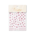 Autocollants nail art pêche en relief avec motifs aquarelle et emballage - TA601 Pêche en Relief
