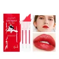 Wasserfestes Wattestäbchen-Lippentint-Set in 01 Rot mit 3 Applikatoren für langes Tragen - 1# Klassisches Rot / 3 Stück