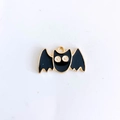 Pendentif chauve-souris en métal noir et doré pour la création de bijoux DIY - 8# (Chauve-souris Noire)