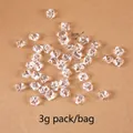 Transparent acrylic irregular ice cubes 1cm size for DIY food models, 3g bag - 3g Pack / 1cm Crushed Ice