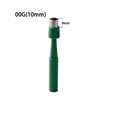 Disposable 10mm dermal punch with green handle for professional body piercing tool - 00G(10mm)