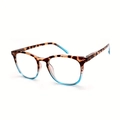 +2.50 Dioptrien / Leopard Blau