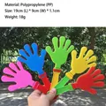 Main tenant cinq mains applaudissantes en plastique coloré pour fêtes et événements - Sans Smiley (Épaissi) / 19cm