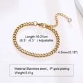 18K Gold/Panzerkette