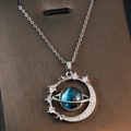 Stile Saturno Crescente Argento (XL2022-2 Argento)