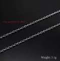 Collier chaîne fine en acier inoxydable argenté de 0,2 x 50 cm pesant environ 3,1 g - Chaîne Croisée Acier 0,2*50cm