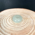 Singola perla di agata verde chiaro 5x10mm su base in legno per gioielli fai-da-te - Avventurina Verde