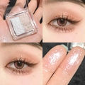 Palette ombretti rosa viola con campioni glitter ed effetti trucco per gli occhi - 01# Piccolo Diamante