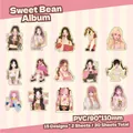 30-piece PET flower stickers set with gold foil accents for journaling and scrapbooking - Sweet Bean Album