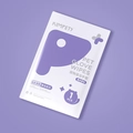 Lavender scented disposable pet cleaning glove in single independent hygienic packaging - 1 PCS Lavender Scent / Purple