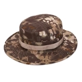 Outdoor tactical boonie hat in python pattern camouflage with breathable metal eyelets - One Size / Desert Python Pattern