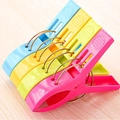 Set of four colorful heavy-duty plastic windproof clothespins for drying quilts - Candy Colors (Set of 4)