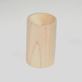 Diffuseur d'huiles essentielles en bois naturel cylindrique avec texture de grain - Érable Diffuseur Rond