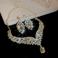 No.77 Gold White Waterdrop 2-Piece Set