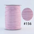 Durable light pink Korean waxed cord for DIY jewelry braiding, roll variant #156 - #156 Pink Purple / 1.0mm 160m