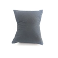 Small black fabric display pillow with grid texture for watches and jewelry storage - Black Non-woven Fabric 7.6x8.5