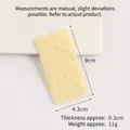 PVC artificial soda cracker biscuit food toy model 9x4.3cm in light beige color - Natural Soda Biscuit Model