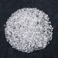 Bulk pile of natural clear quartz tumbled stones for healing and jewelry purification - Premium Quality Select / 7-9MM/100g