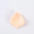 Single soft pink artificial silk rose petal for wedding decoration and DIY crafts - Champagne