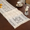 Morning Glory Row Tassel Beige 30*60