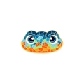 Colorful enamel cartoon lizard brooch with mosaic patterns and large eyes for kids - Colorful Mosaic Lizard Face Style