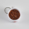 Miniature porridge bowl keychain featuring red rice simulation and a metal keyring - Large / Red Rice Porridge Keychain