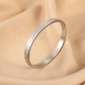 2005 Steel Bracelet With Matte Finish