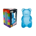 Blauer Gummibär-Quetschspielzeug mit klebriger Textur und Originalverpackung - Blau Gummibärchen (Mit Box)