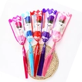 Five assorted gift sets with colorful soap roses and small plush bears in cellophane wrap - Mixed Colors Bear With Flower