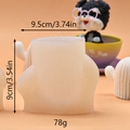 3D Kaktus Silikonform für DIY Kerzen und Pflanzen, 9cm hoch und 9,5cm im Durchmesser - Großer Kaktus-Stil (2)
