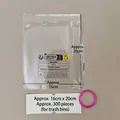 Transparent self-adhesive plastic warning bags, 16x20cm size for shipping and packaging - 16x20cm