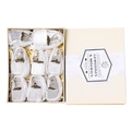 Nature's Gift crystal gemstone set featuring nine mineral specimens in a premium gift box - Selenite Tower Miner Style