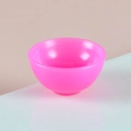 Miniatur-Essschüssel für Puppenhäuser in glänzendem Rosa aus poliertem Porzellanimitat - 2.5cm / Rosa