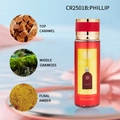 PHILLIP Red Fragrance Mist 250ml with Caramel Oakmoss and Amber scents - CR2501B/250ml