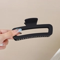 Matte Oval Black-13cm
