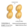Style Cacahuète Doré (YYE023564-G)