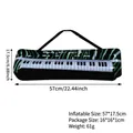Inflatable piano toy with black and white keys and carry strap, 57x17.5cm size - Electric Keyboard